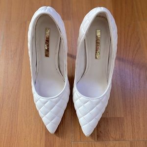FOREVER21 white heels